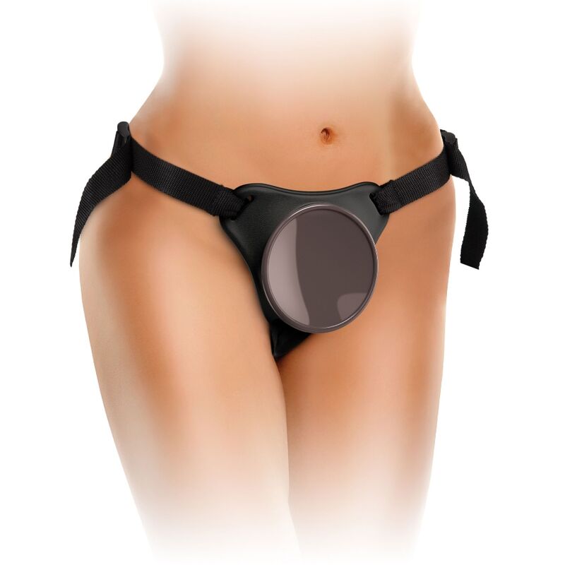KING COCK - ELITE COMFY ADJUSTABLE HARNESS WITH DILDO 17.8 CM - Amore24