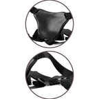 KING COCK - ELITE COMFY ADJUSTABLE HARNESS WITH DILDO 17.8 CM - Amore24