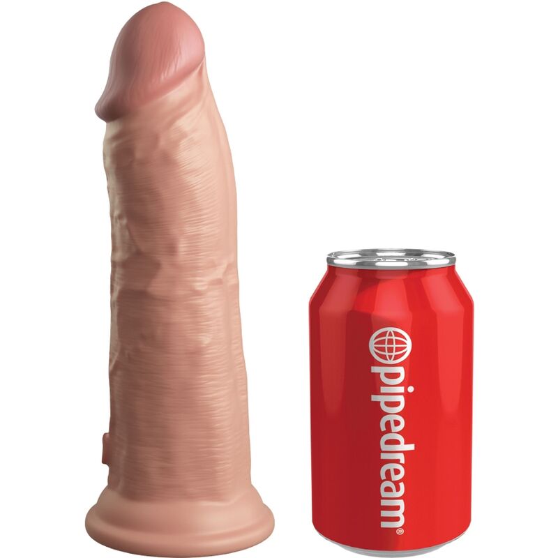 KING COCK - ELITE DELUXE ADJUSTABLE HARNESS KIT RING WITH TESTICLES & DILDO 20.3 CM - Amore24