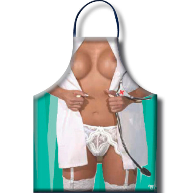 DIABLO PICANTE - WOMENS NURSE APRON - Amore24