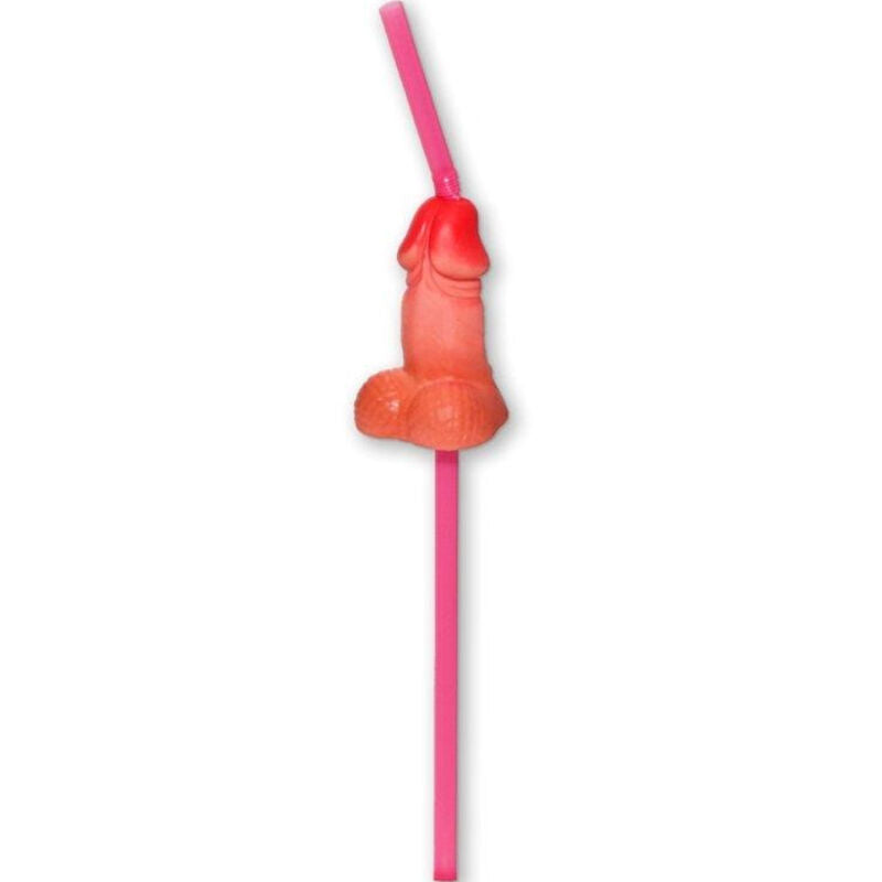 DIABLO PICANTE - BAG OF 5 NATURAL BIG PENIS STRAWS - Amore24