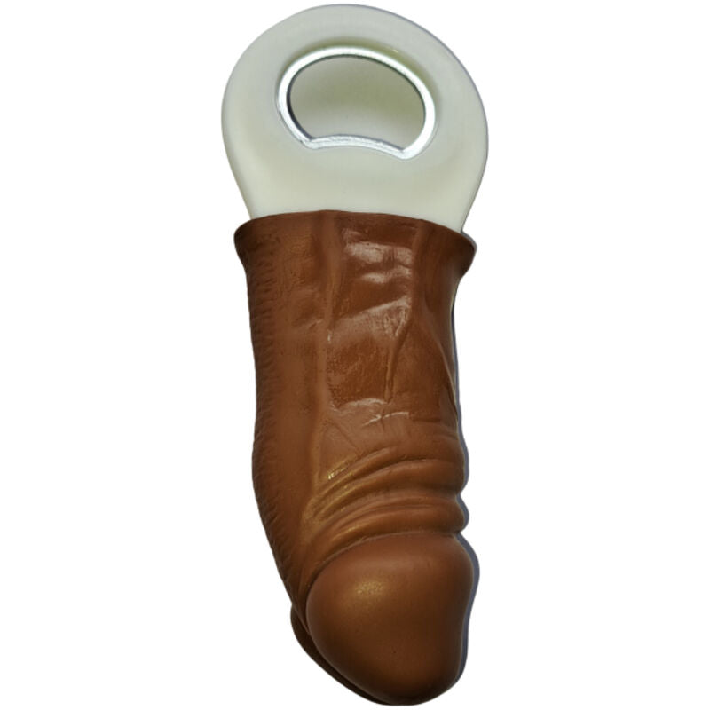 DIABLO PICANTE - BROWN RUBBER PENIS SHAPED OPENER - Amore24