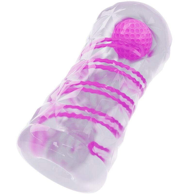 PRETTY LOVE - FANTASY MALE MASTURBATOR WITH INTERNAL SPIRAL AND TRANSPARENT BALLS - Amore24