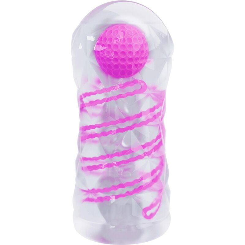 PRETTY LOVE - FANTASY MALE MASTURBATOR WITH INTERNAL SPIRAL AND TRANSPARENT BALLS - Amore24