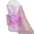 PRETTY LOVE - FANTASY MALE MASTURBATOR WITH INTERNAL SPIRAL AND TRANSPARENT BALLS - Amore24
