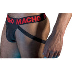 MACHO - MX26X2 JOCK BLACK/RED XL - Amore24