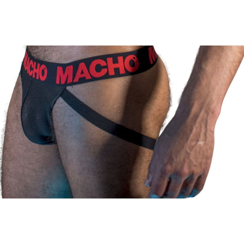 MACHO - MX26X2 JOCK BLACK/RED XL - Amore24