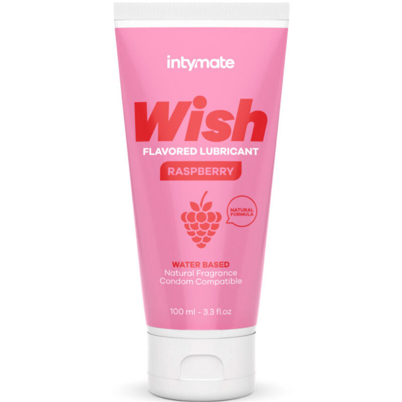 INTIMATELINE INTYMATE - WISH RASPBERRY FLAVORED LUBRICANT 100 ML - Amore24