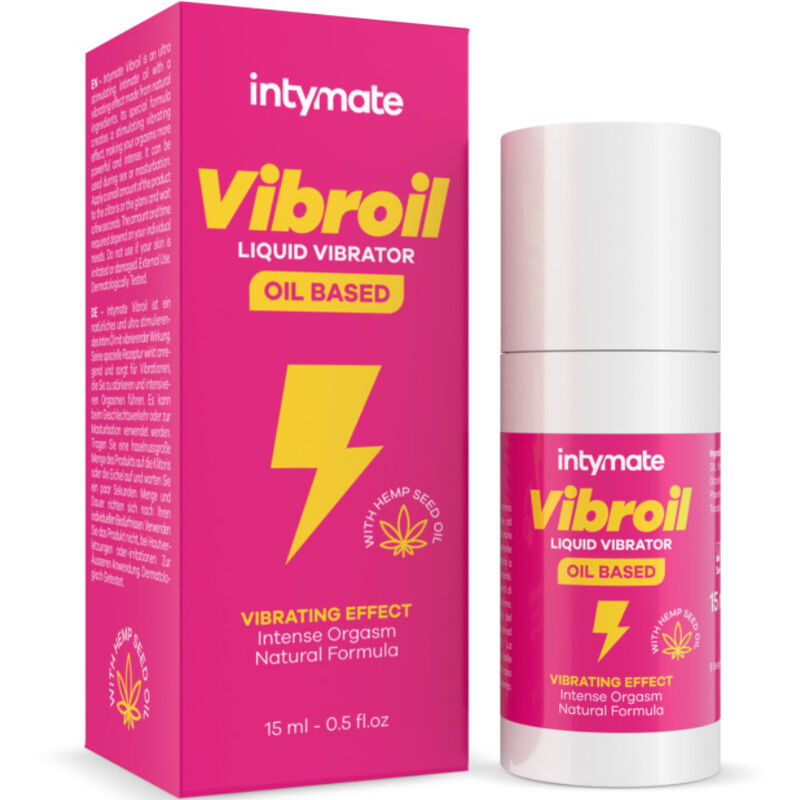 INTIMATELINE INTYMATE - VIBROIL INTIMATE OIL FOR HER VIBRATING EFFECT 15 ML - Amore24
