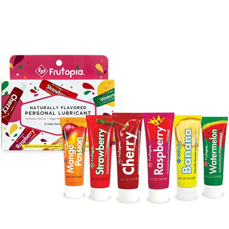 ID FRUTOPIA - ASSORTED LUBRICANT 5 PACK 12 ML - Amore24