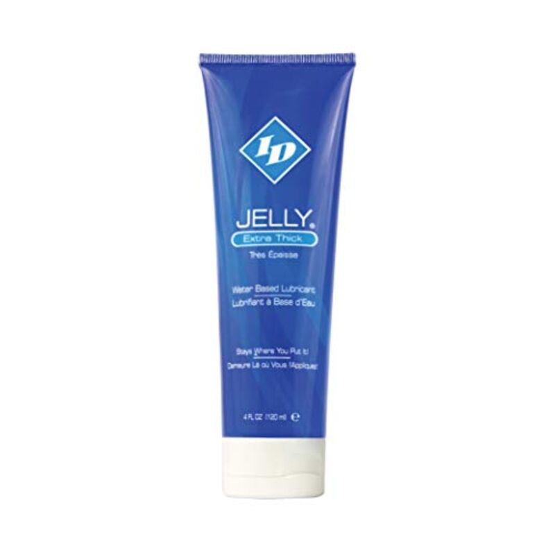 ID JELLY - WATER BASED LUBRICANT EXTRA THICK TRAVEL TUBE 120 ML - Amore24