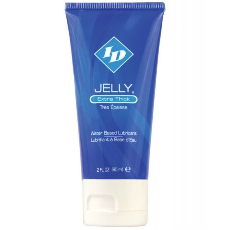 ID JELLY - WATER BASED LUBRICANT EXTRA THICK TRAVEL TUBE 60 ML - Amore24