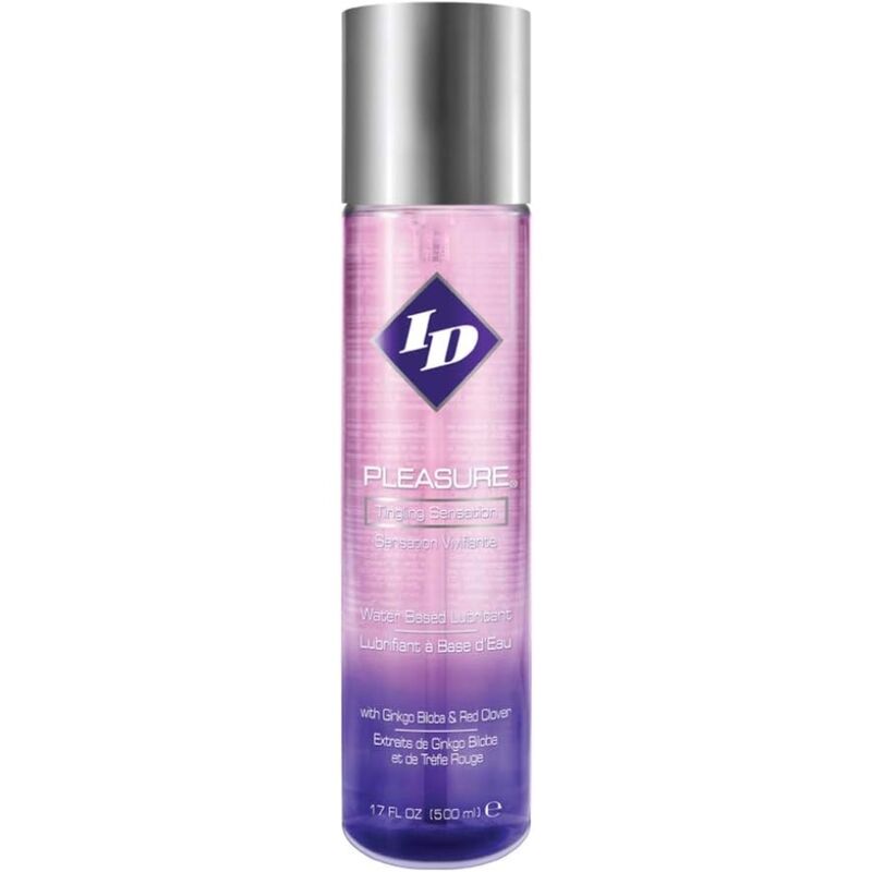 ID PLEASURE - TINGING SENSATION WATER BASED LUBRICANT 500 ML - Amore24