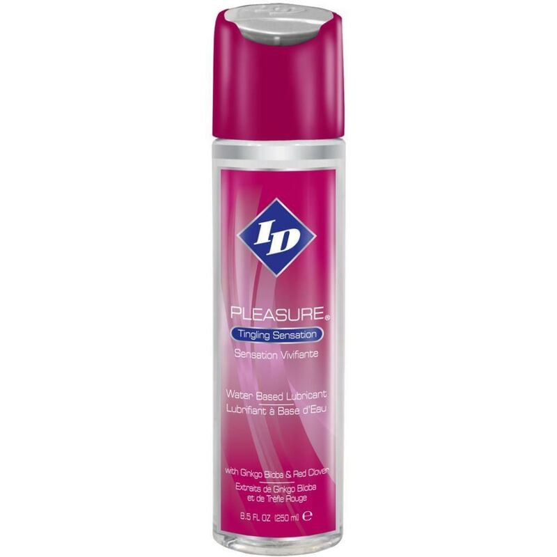 ID PLEASURE - TINGING SENSATION WATER BASED LUBRICANT 250 ML - Amore24