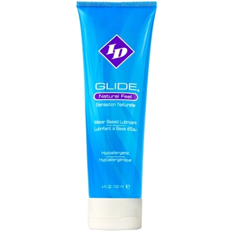 ID GLIDE - WATER BASED LUBRICANT ULTRA LONG LASTING TRAVEL TUBE 120 ML - Amore24