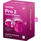 SATISFYER - AIR PULSE PRO 2 MODERN BLOSSOM VIBRATOR - Amore24
