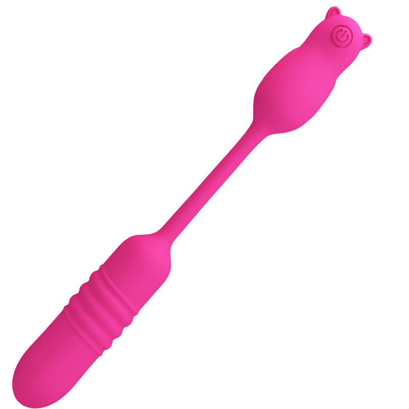 PRETTY LOVE - NOBIKUMA PINK SILICONE VIBRATING BULLET - Amore24
