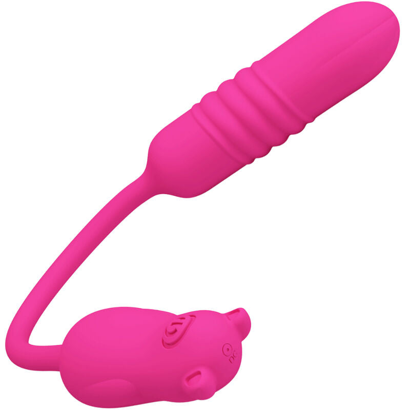 PRETTY LOVE - NOBIKUMA PINK SILICONE VIBRATING BULLET - Amore24