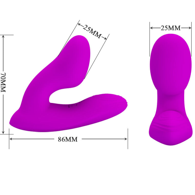 PRETTY LOVE - MELVIN CLITORIS MASSAGER WITH REMOTE CONTROL - Amore24