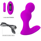 PRETTY LOVE - TERRANCE ANAL VIBRATOR MASSAGER WITH REMOTE CONTROL - Amore24