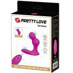 PRETTY LOVE - TERRANCE ANAL VIBRATOR MASSAGER WITH REMOTE CONTROL - Amore24