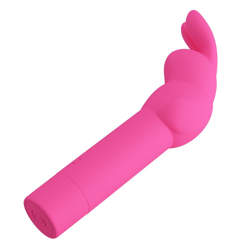 PRETTY LOVE - GERARDO FUSCHIA RABBIT SILICONE VIBRATOR - Amore24
