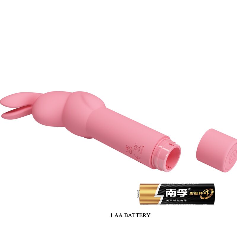 PRETTY LOVE - GERARDO PINK RABBIT SILICONE VIBRATOR - Amore24
