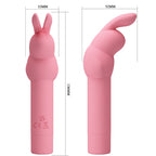 PRETTY LOVE - GERARDO PINK RABBIT SILICONE VIBRATOR - Amore24