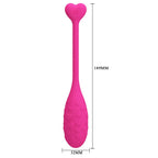 PRETTY LOVE - APP CONTROLLED PINK FISHER VIBRATING EGG - Amore24