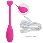 PRETTY LOVE - APP CONTROLLED PINK FISHER VIBRATING EGG - Amore24