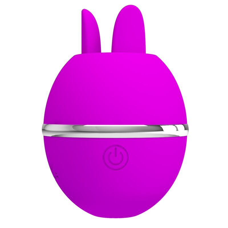 PRETTY LOVE - GEMINI BALL PURPLE ROUND SILICONE VIBRATOR - Amore24