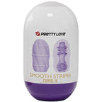PRETTY LOVE - SMOOTH STRIPES CUPID MASTURBATOR EGG - Amore24