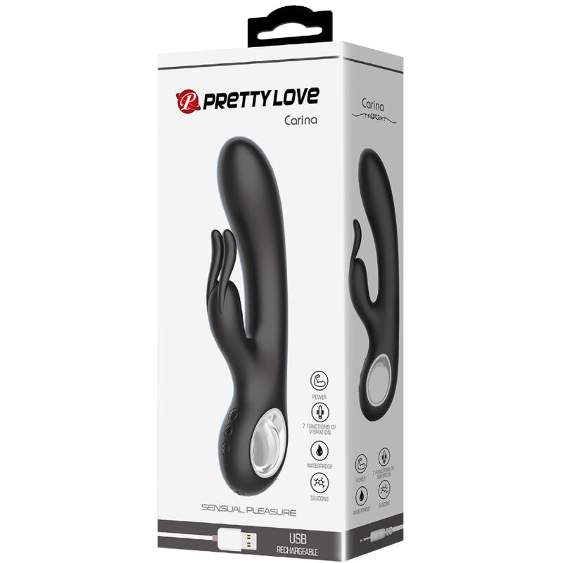 PRETTY LOVE - CARINA VIBRATOR CLITORIS AND G-SPOT STIMULATOR - Amore24