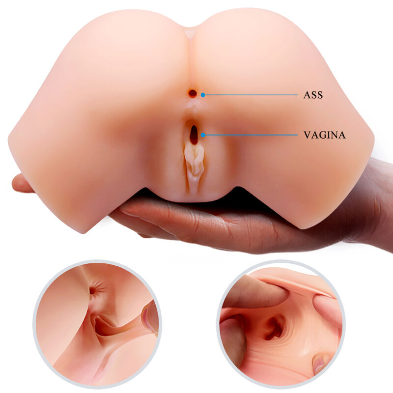 CRAZY BULL - REALISTIC VAGINA AND ANUS SAMANTHA VIBRATOR - Amore24