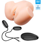 CRAZY BULL - REALISTIC VAGINA AND ANUS DOUBLE VIBRATION - Amore24