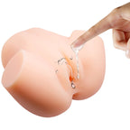 CRAZY BULL - REALISTIC VAGINA AND ANUS DOUBLE VIBRATION - Amore24