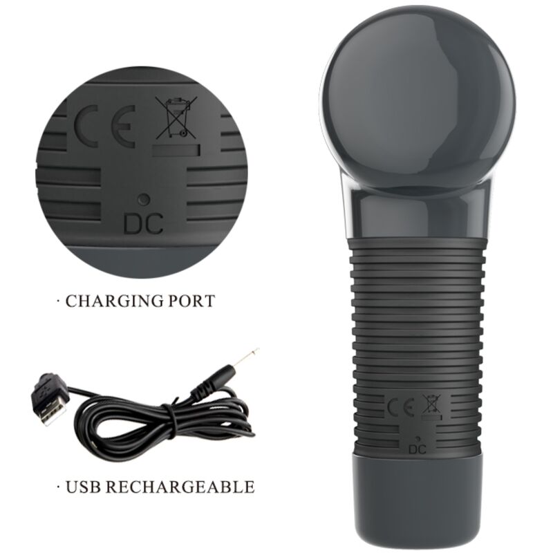 PRETTY LOVE - RECHARGEABLE MASSAGER 7 FUNCTIONS 5 SPEEDS - Amore24