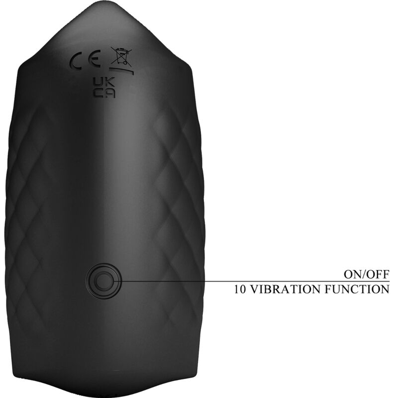 PRETTY LOVE - MANUAL MASTURBATOR FOR GLAND RECHARGEABLE VIBRATOR - Amore24