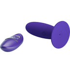 PRETTY LOVE - YOUTH PLUG ANAL VIBRATOR REMOTE CONTROL VIOLET - Amore24