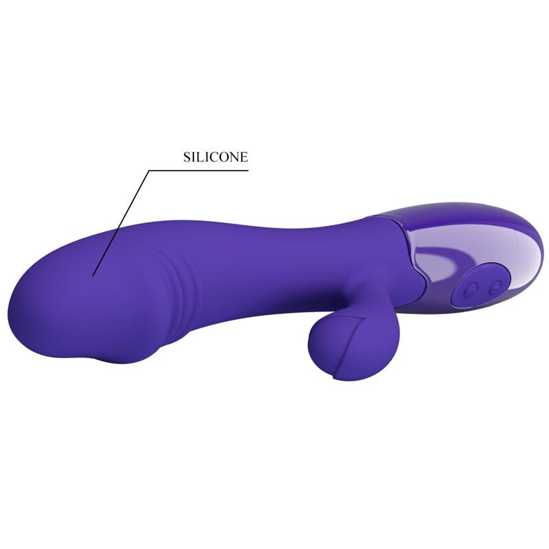 PRETTY LOVE - SNAPPY YOUTH VIBRATOR & G - SPOT STIMULATOR VIOLET - Amore24