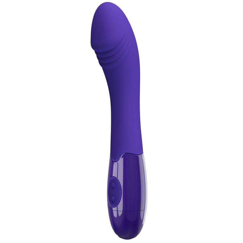 PRETTY LOVE - ELEMENTAL YOUTH VIOLET VIBRATOR DILDO - Amore24