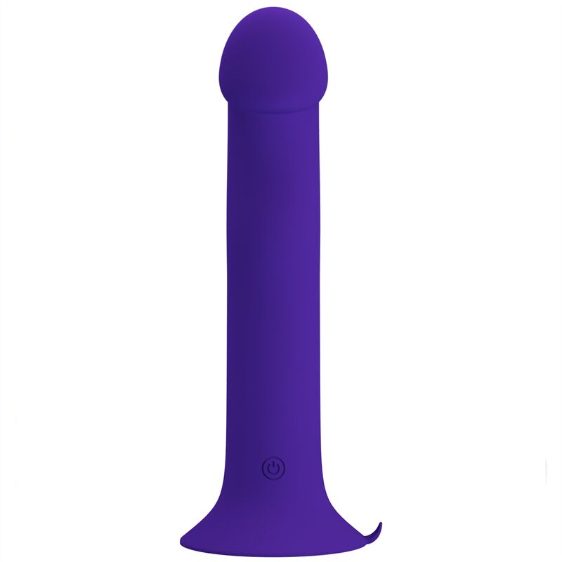 PRETTY LOVE - MURRAY YOUTH VIBRATING DILDO & RECHARGEABLE VIOLET - Amore24