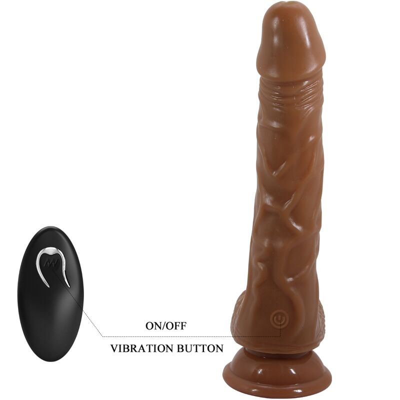 BAILE - BODACH REALISTIC VIBRATOR WITH REMOTE CONTROL SUCTION CUP - Amore24