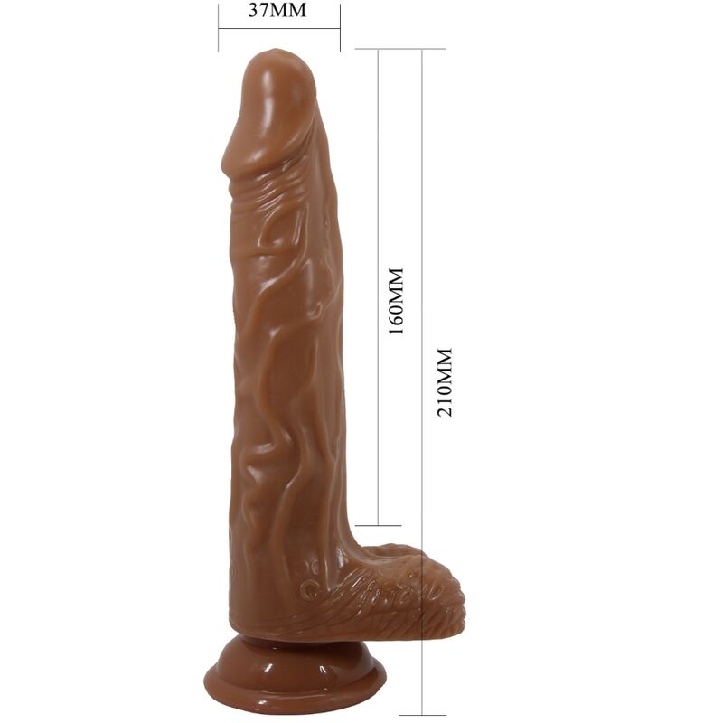 BAILE - BODACH REALISTIC VIBRATOR WITH REMOTE CONTROL SUCTION CUP - Amore24