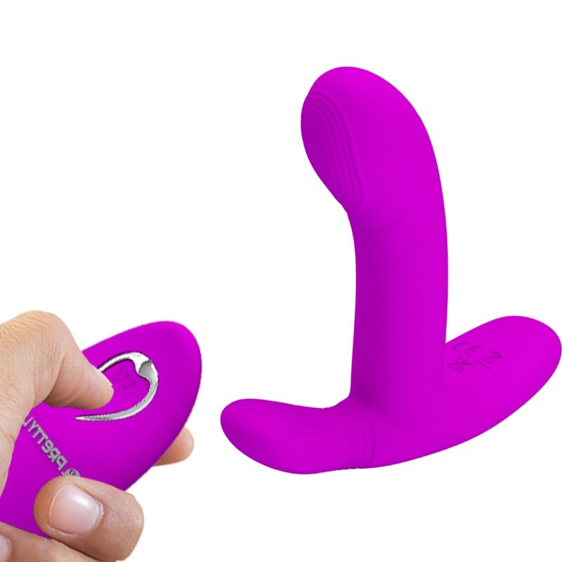 PRETTY LOVE - GERI CLITORIS MASSAGER PINK REMOTE CONTROL - Amore24
