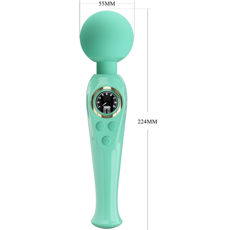 PRETTY LOVE - SKYLER GREEN WAND VIBRATOR - Amore24