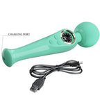 PRETTY LOVE - SKYLER GREEN WAND VIBRATOR - Amore24