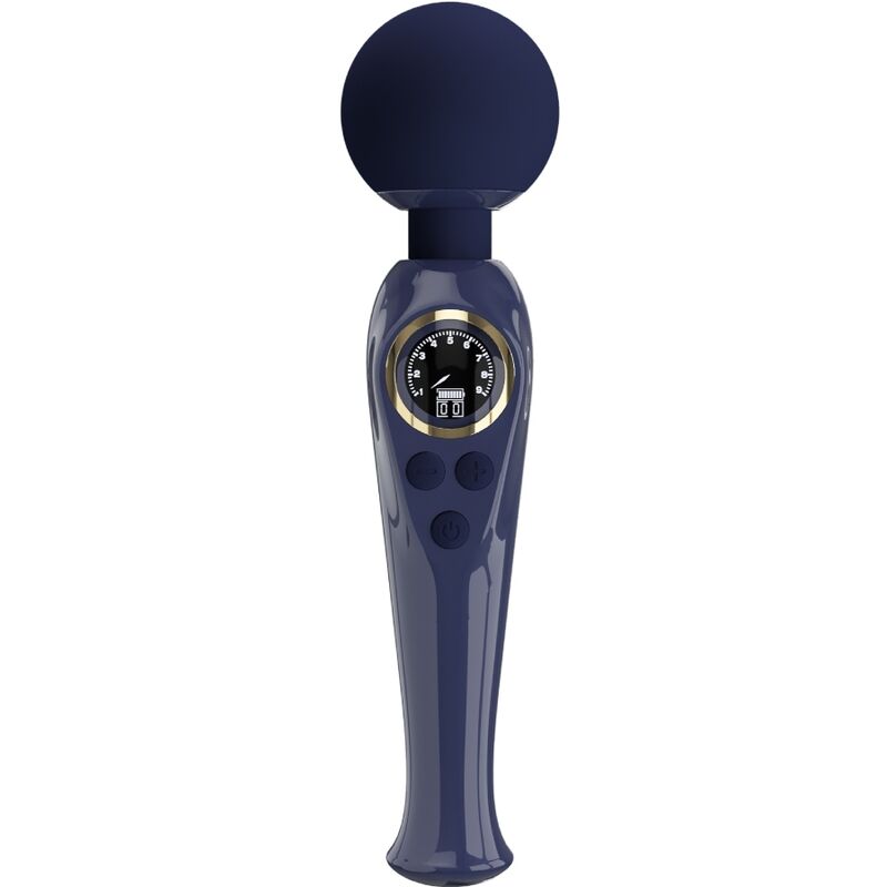 PRETTY LOVE - SKYLER VIBRATOR WAND BLUE - Amore24