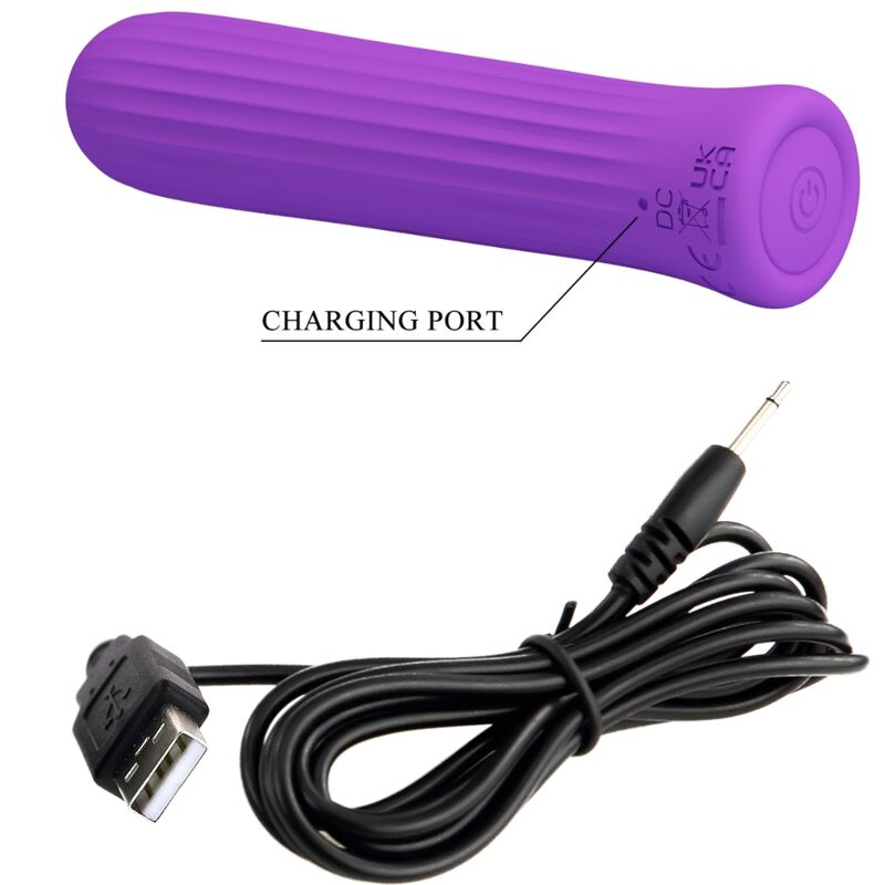 PRETTY LOVE - BLANCHE LILAC STIMULATOR VIBRATOR - Amore24