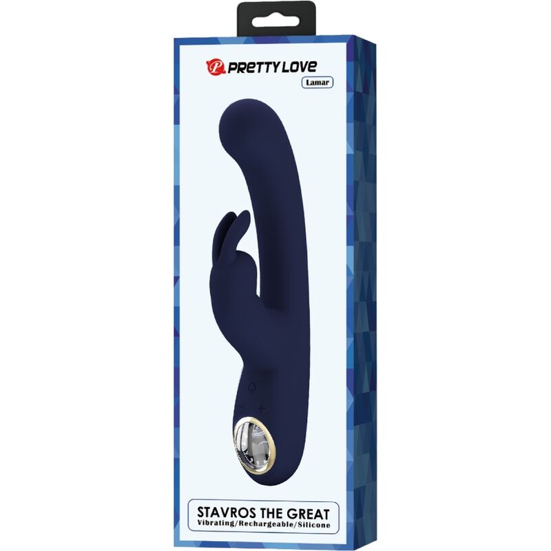 PRETTY LOVE - LAMAR RABBIT VIBRATOR & BLUE G-SPOT - Amore24